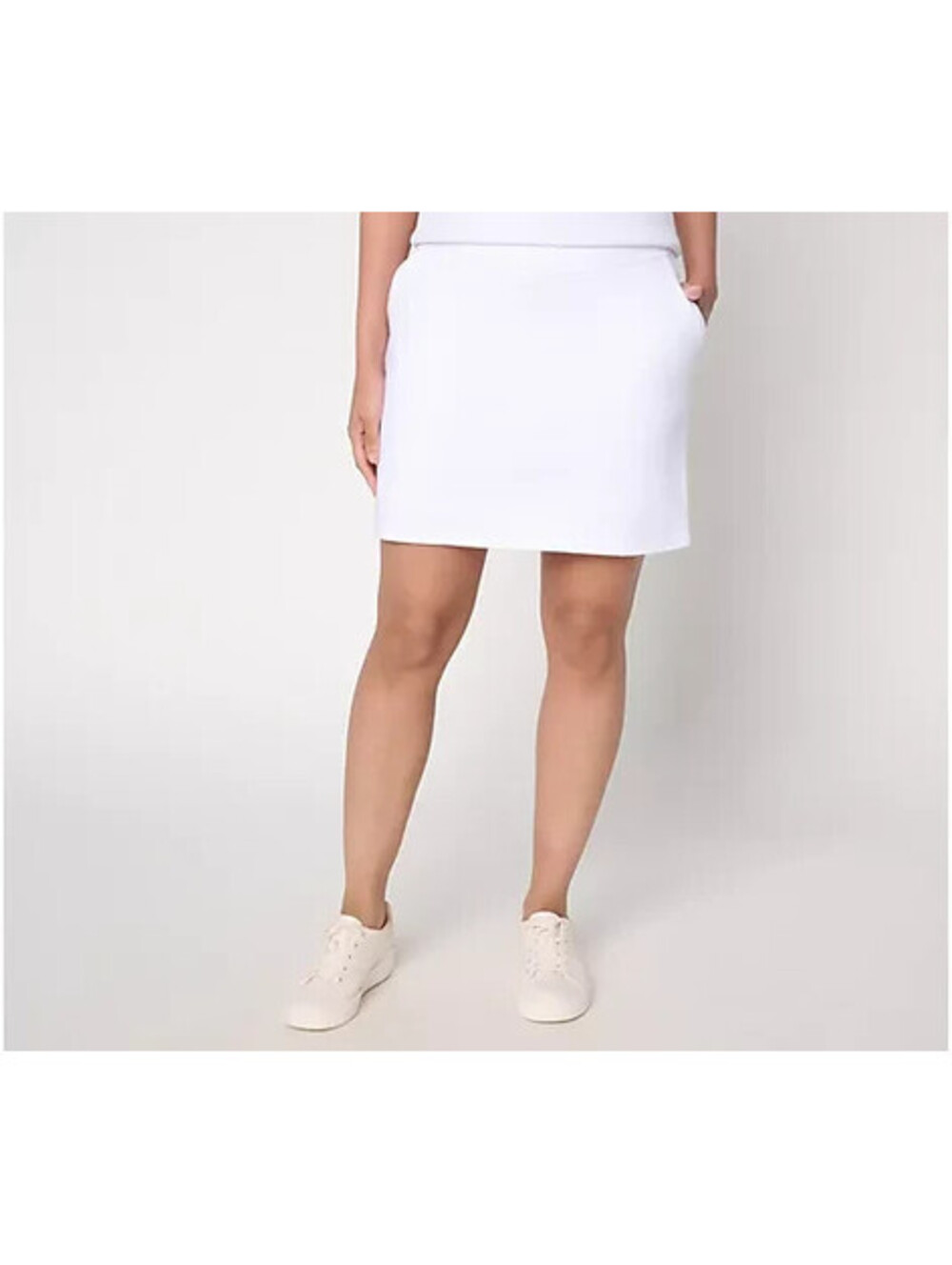 Wicked by Women with Control Petite Skort Alabaster, Petite Small